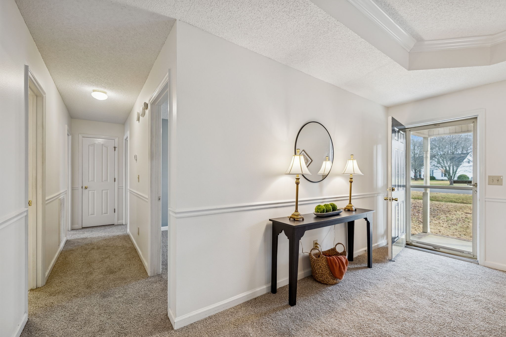 641 McKaig Road Murfreesboro, TN 37127 - Photo 19 of 51 a view of a room with wooden floor entryway and furniture