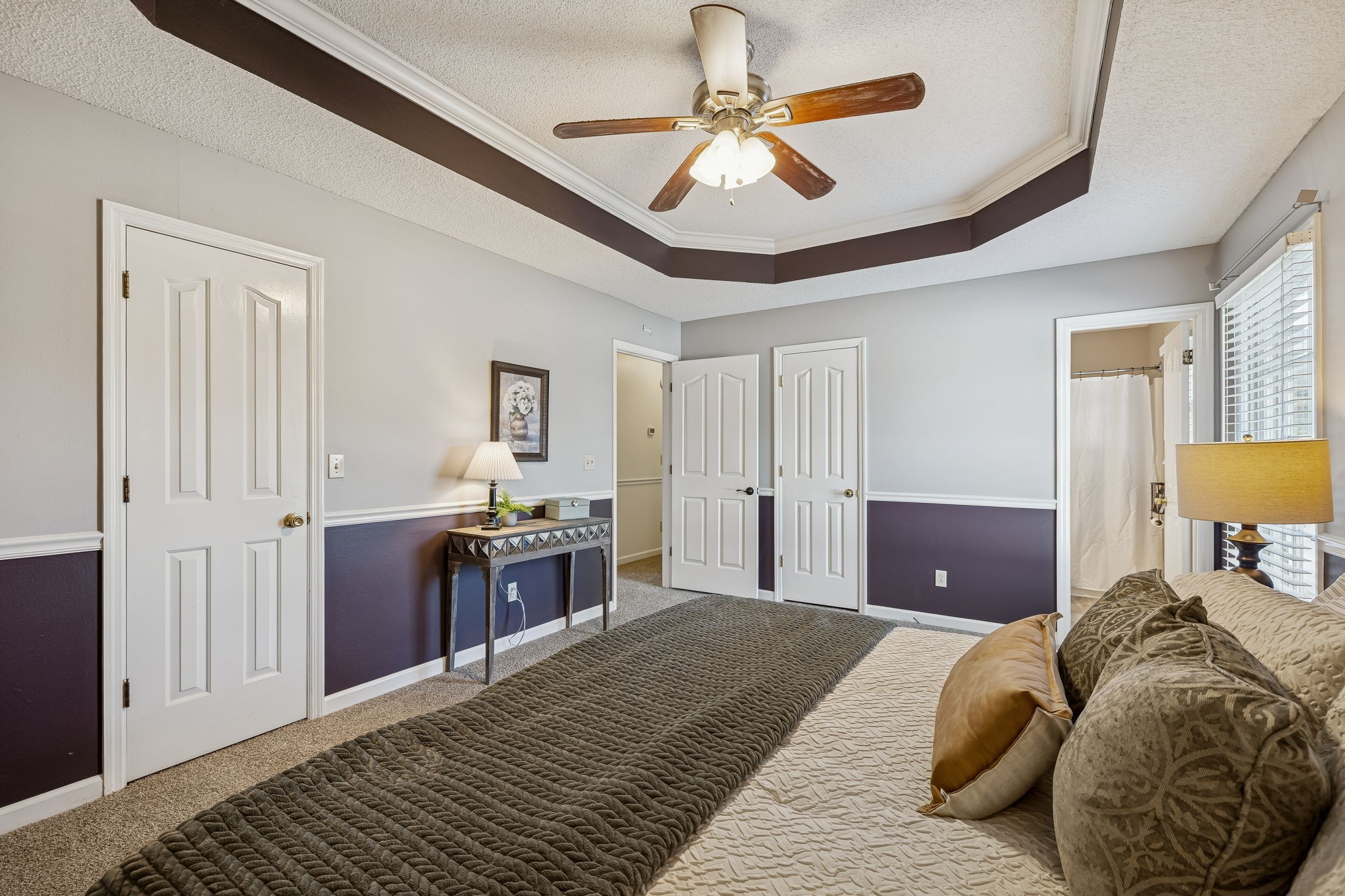 641 McKaig Road Murfreesboro, TN 37127 - Photo 22 of 51 a bed room with a bed and a chandelier