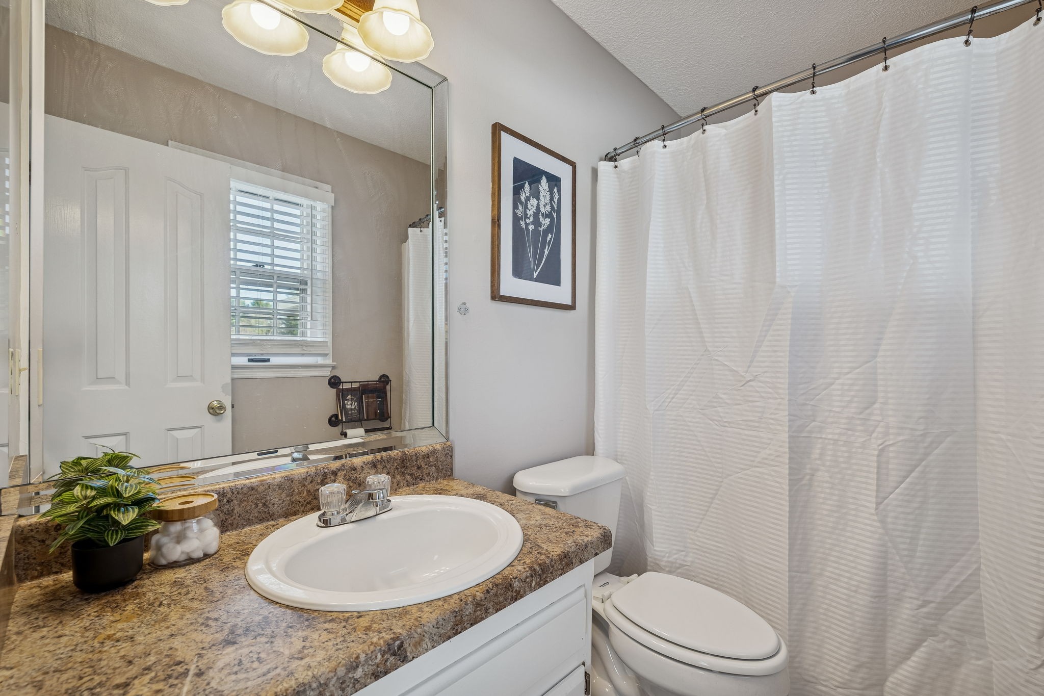 641 McKaig Road Murfreesboro, TN 37127 - Photo 23 of 51 a bathroom with a granite countertop sink mirror vanity and toilet