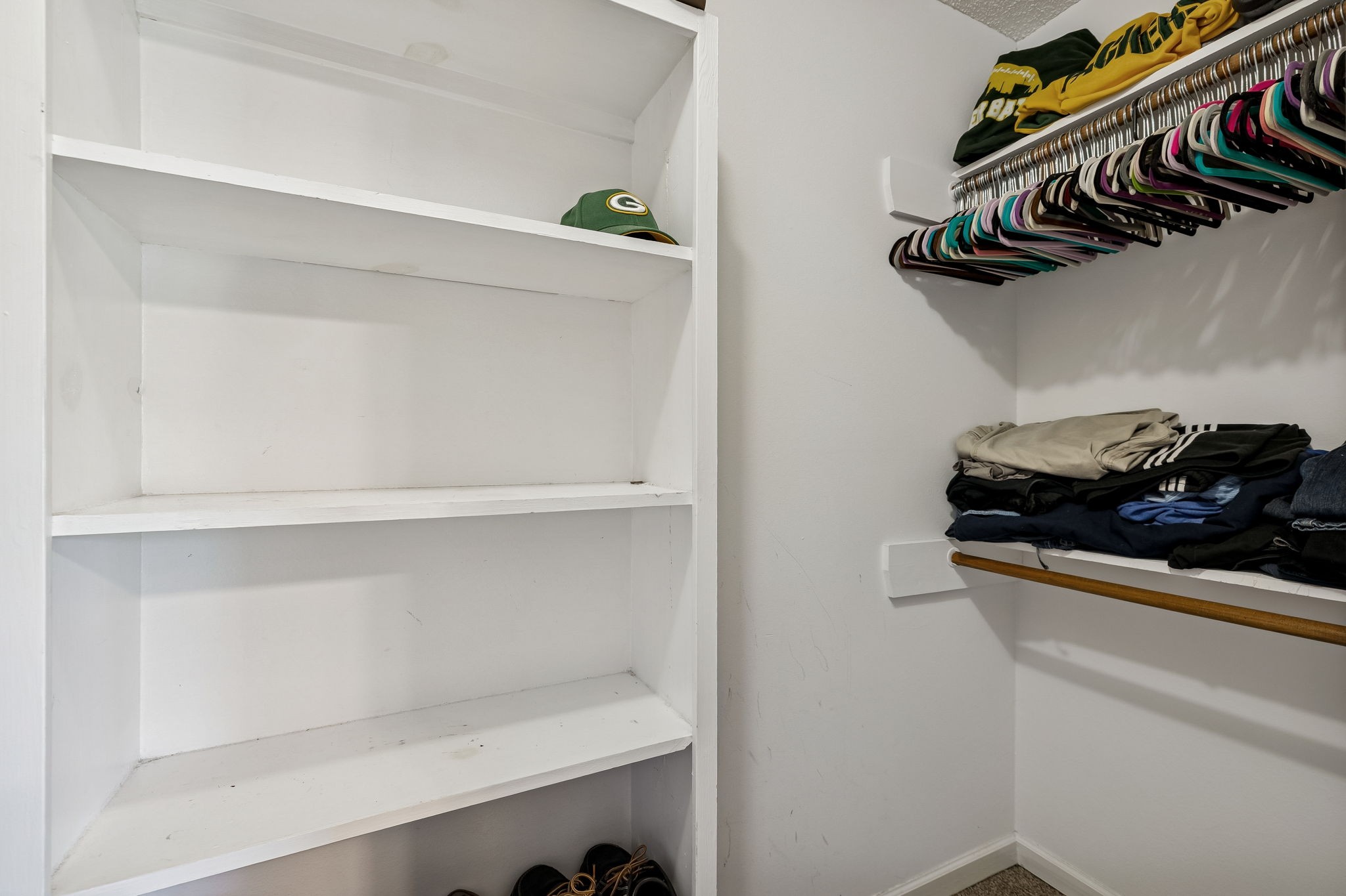 641 McKaig Road Murfreesboro, TN 37127 - Photo 24 of 51 a view of walk in closet with clothes and shoes