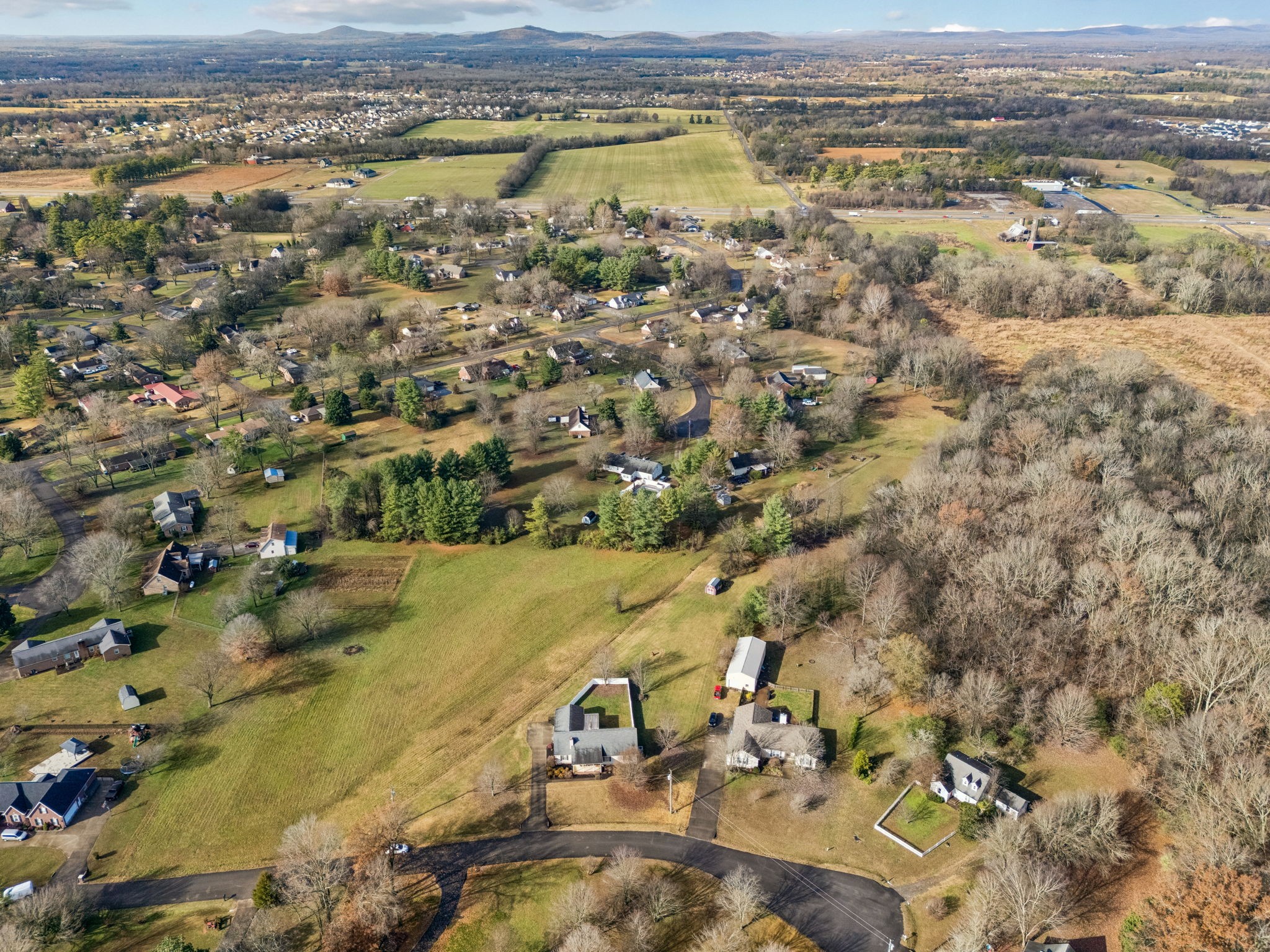641 McKaig Road Murfreesboro, TN 37127 - Photo 51 of 51 an aerial view of residential houses with outdoor space