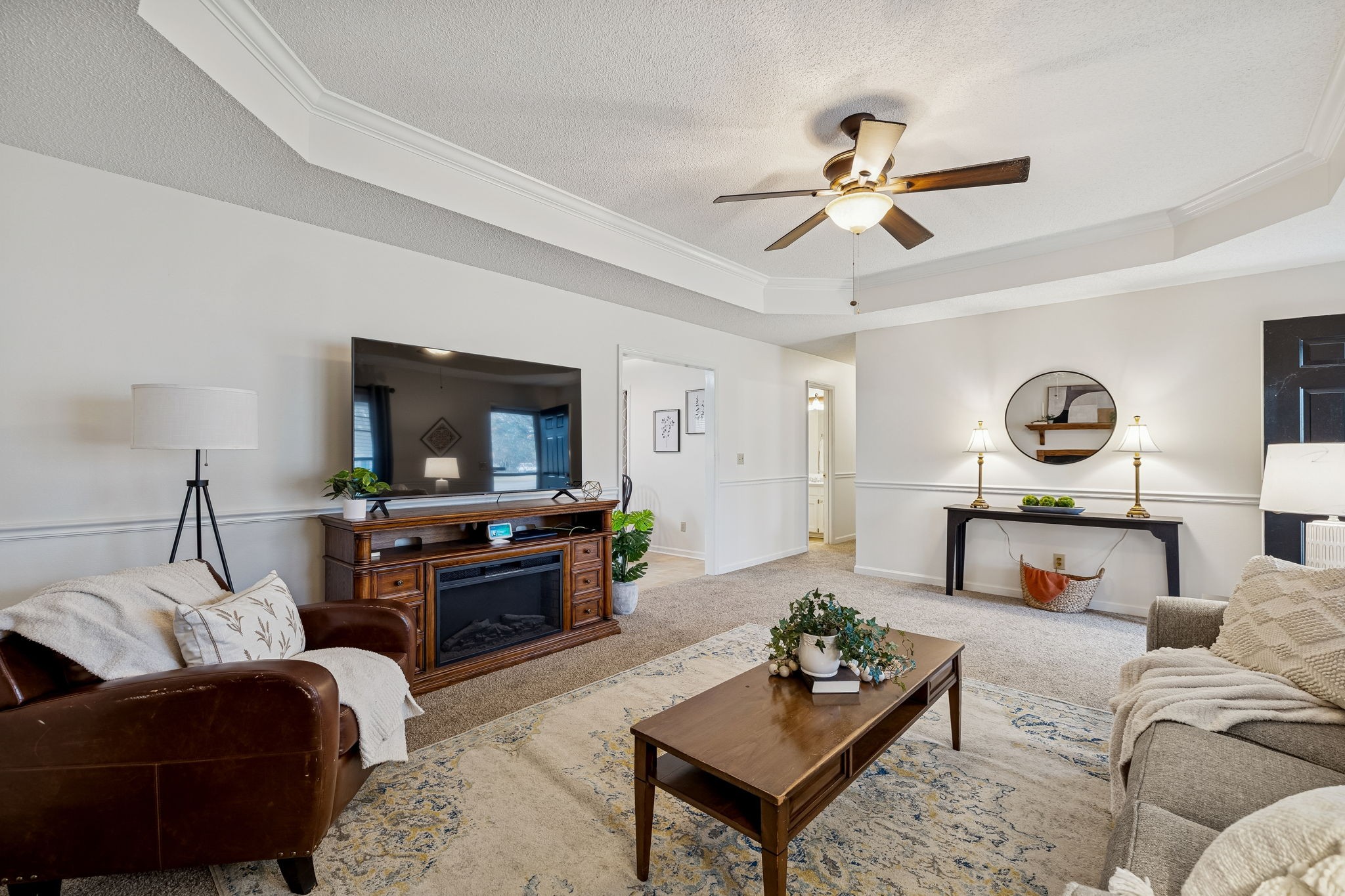 641 McKaig Road Murfreesboro, TN 37127 - Photo 7 of 51 a living room with furniture and a flat screen tv