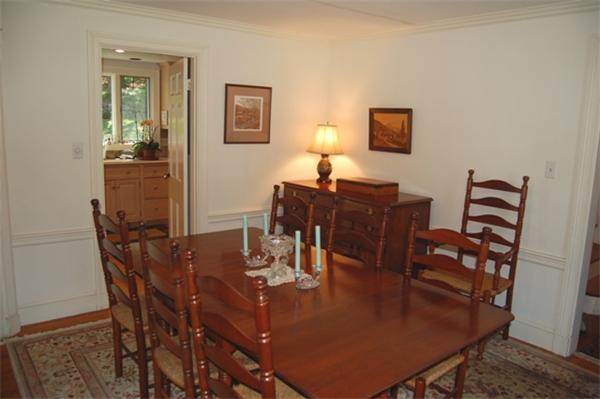 4 Sherburne Road Lexington, MA 02421 - Photo 6 of 21 a view of a dining room with furniture