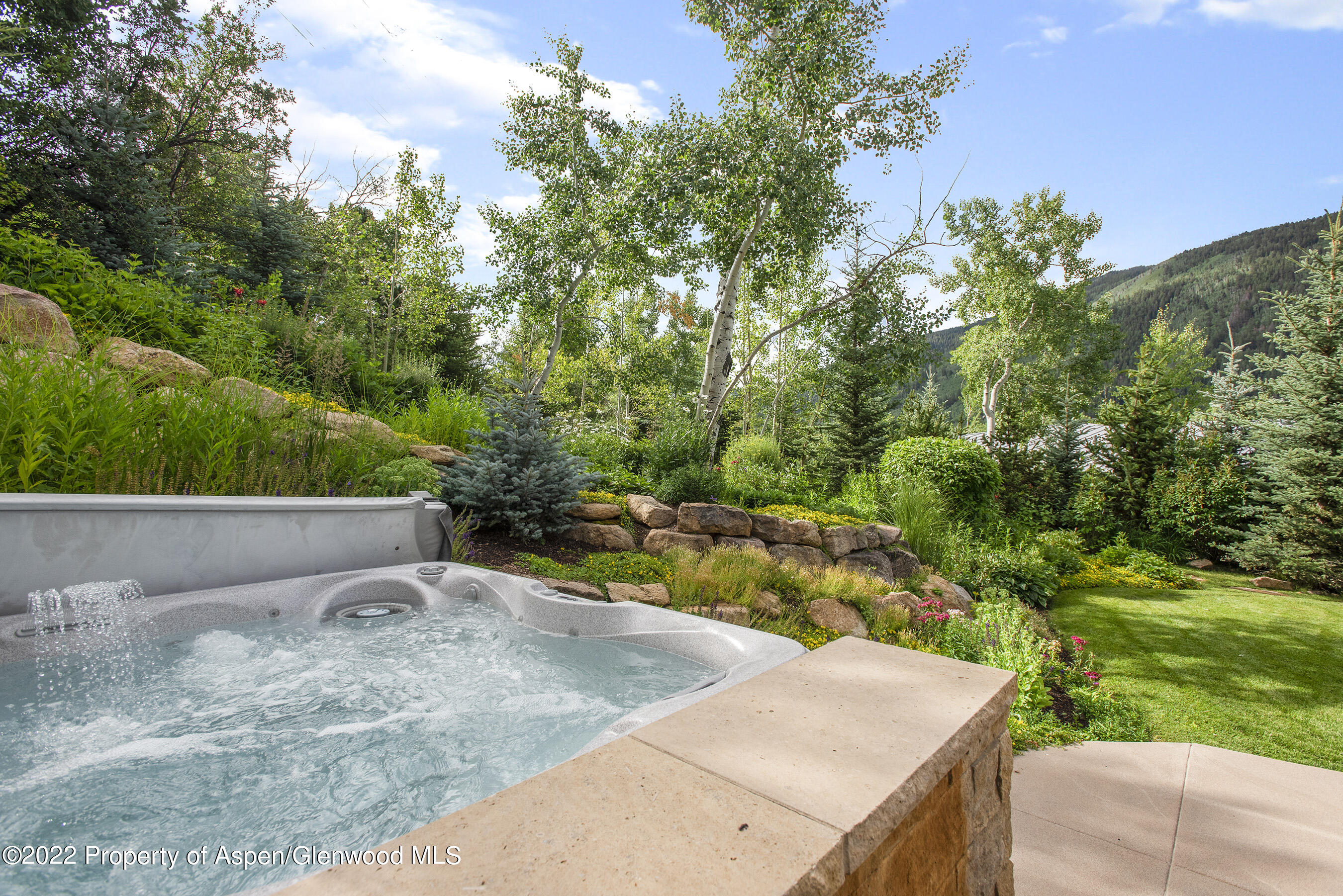 136 Northway Drive Aspen, CO 81611 - Photo 28 of 31 a view of a yard with an outdoor space