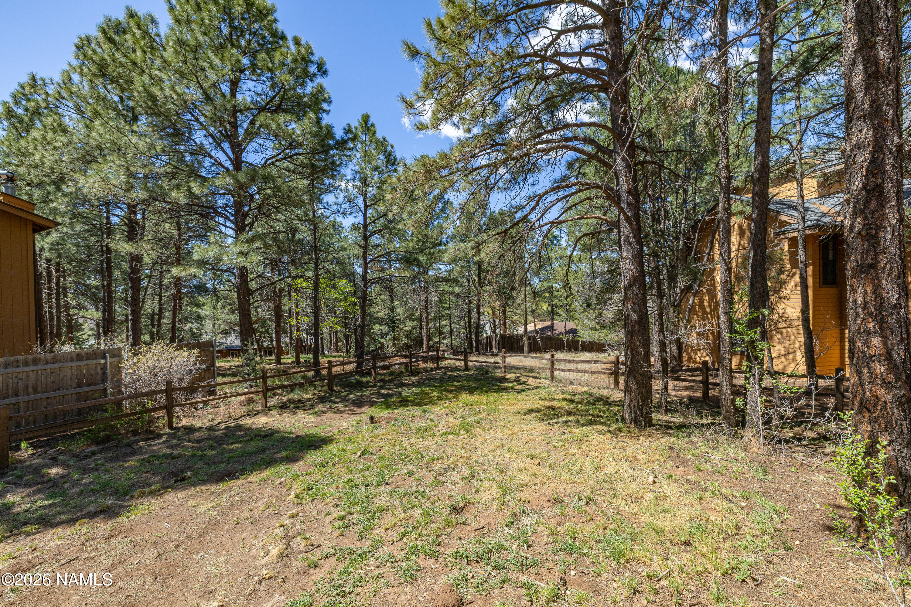 2063 North Rain Tree Road Flagstaff, AZ 86004 - Photo 27 of 36 Yard view