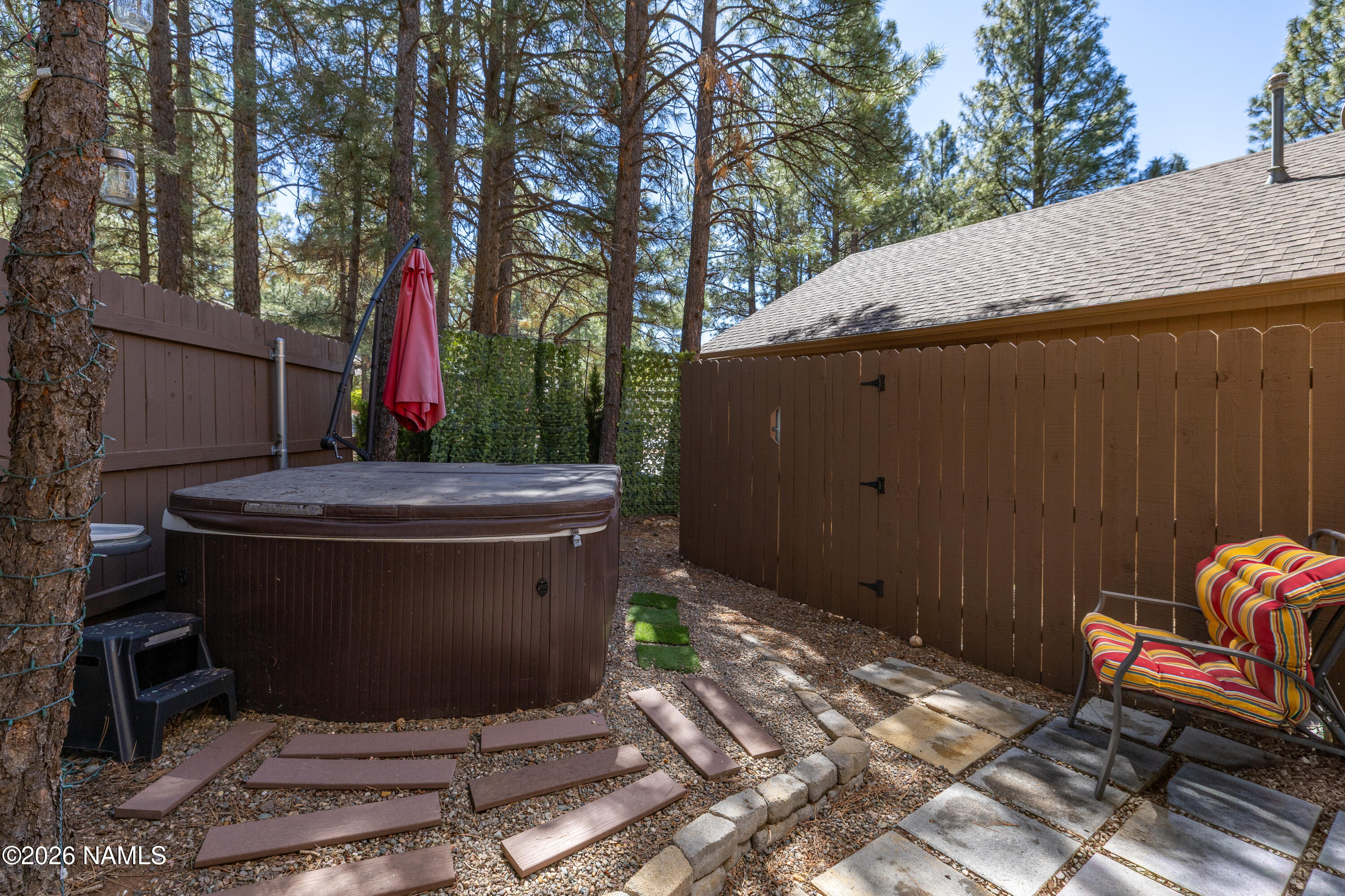 2063 North Rain Tree Road Flagstaff, AZ 86004 - Photo 28 of 36 Privacy Spa