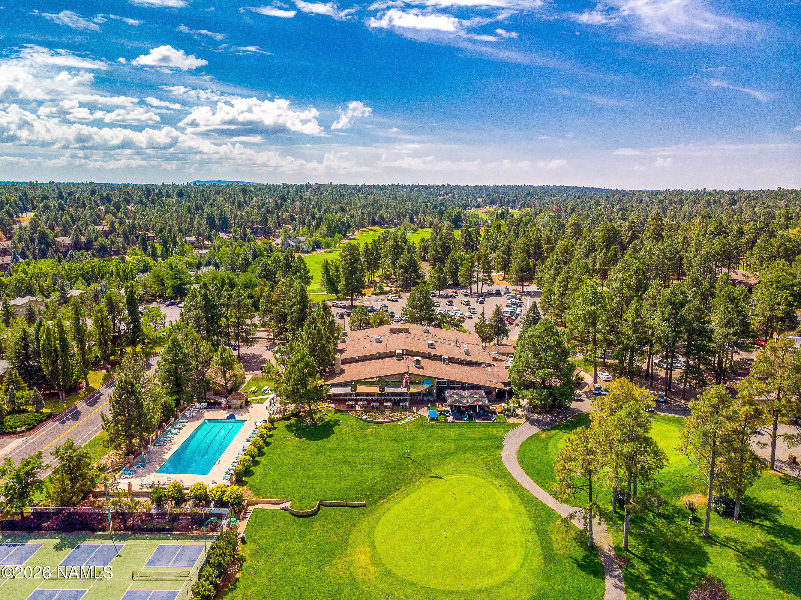 2063 North Rain Tree Road Flagstaff, AZ 86004 - Photo 36 of 36 Country Club aerial