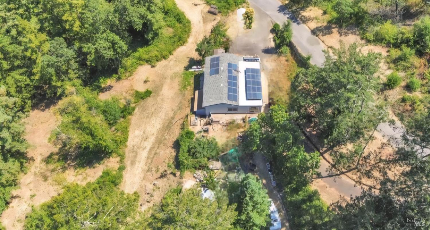 1138 Lokoya Road Napa, CA 94558 - Photo 16 of 28 an aerial view of a house with a yard