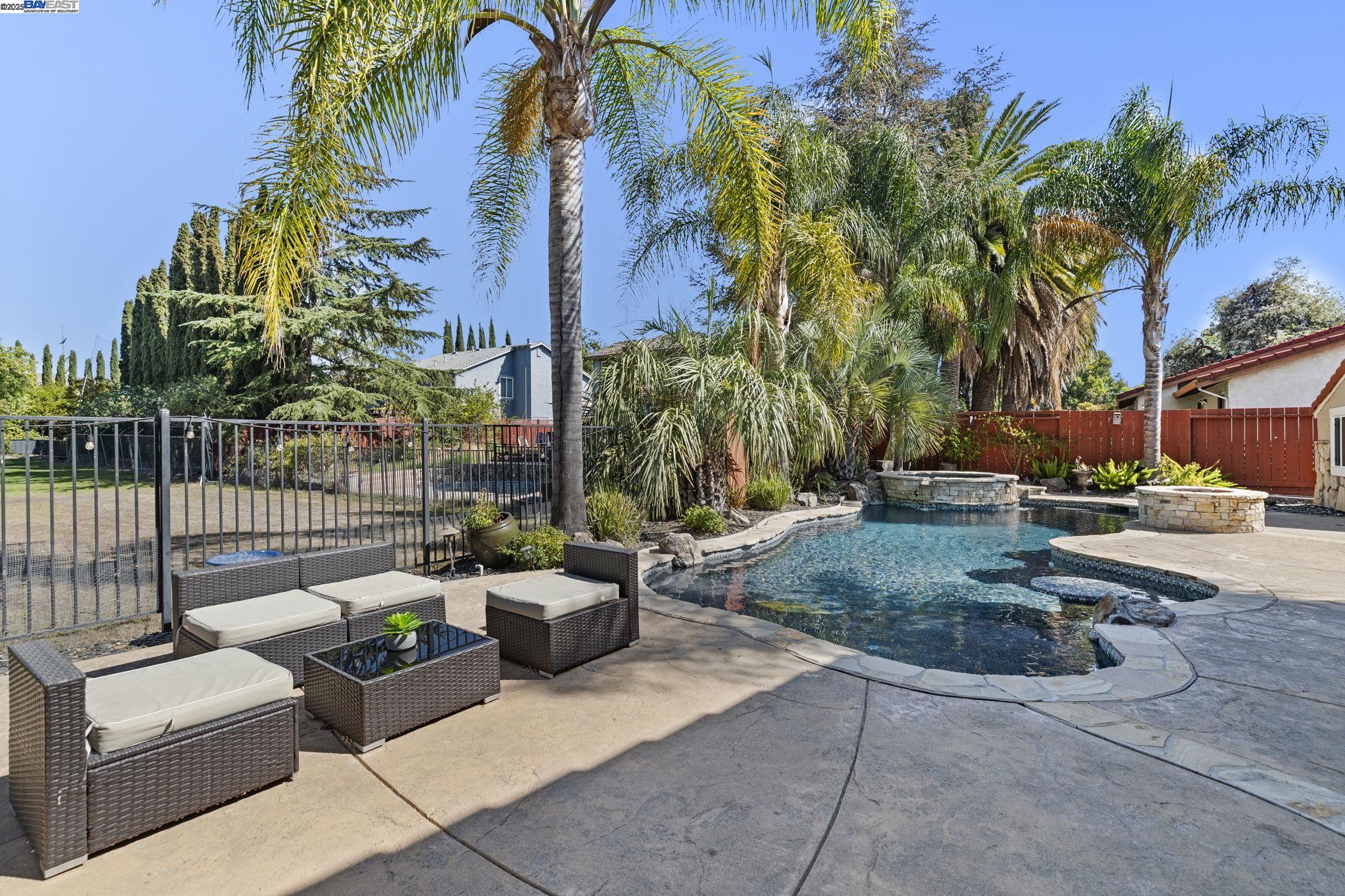 820 Pinehurst Place San Ramon, CA 94583 - Photo 36 of 54 a view of a patio with couches and potted plants