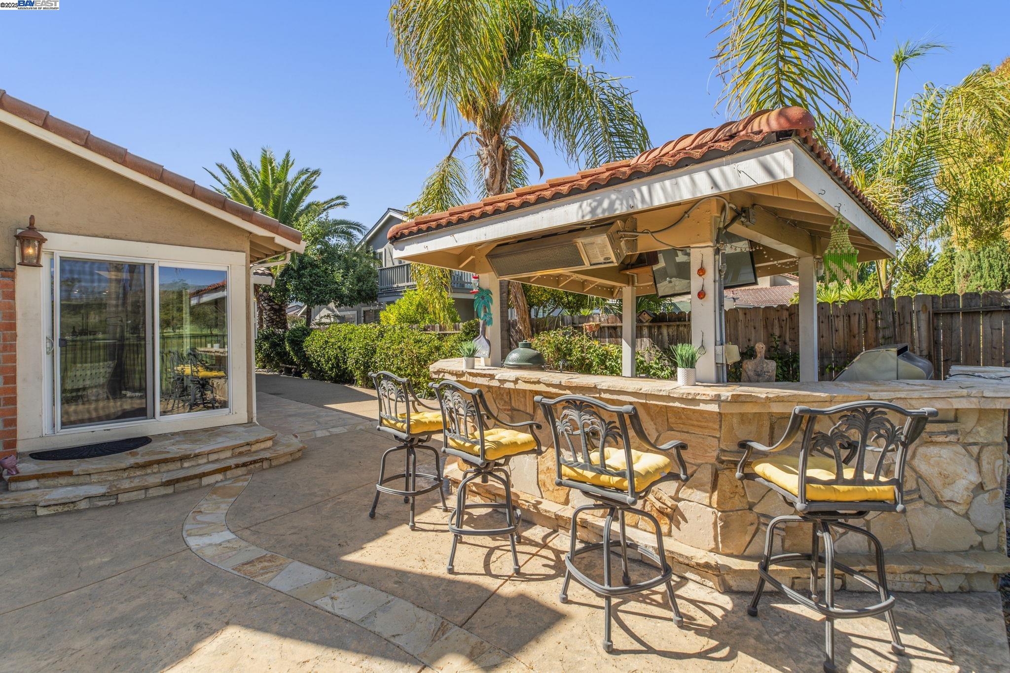 820 Pinehurst Place San Ramon, CA 94583 - Photo 40 of 54 a view of a white house with a patio