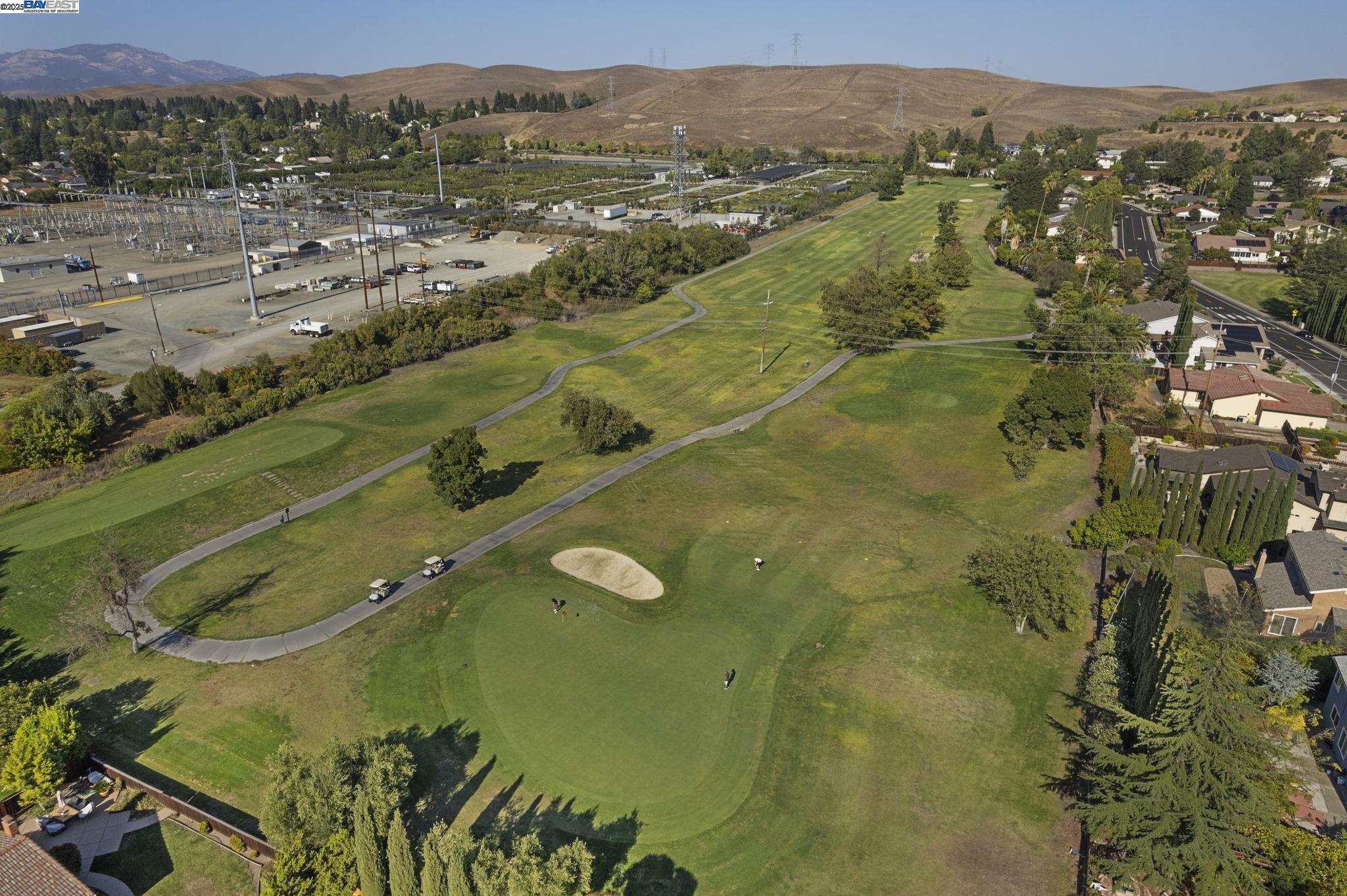 820 Pinehurst Place San Ramon, CA 94583 - Photo 48 of 54 an aerial view of residential houses with outdoor space