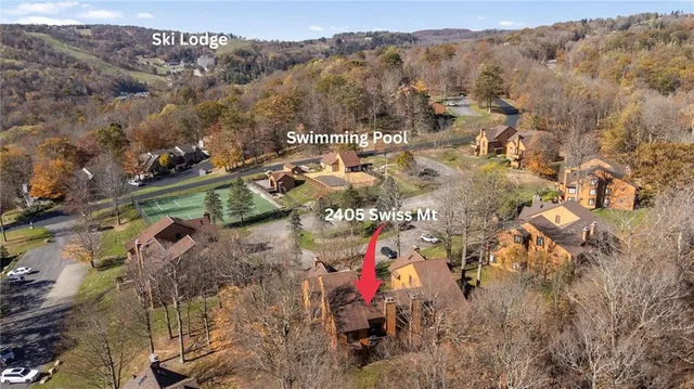 a view of a staircase