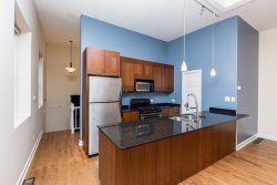 1645 West Irving Park Road Chicago, IL 60613 - Photo 19 of 33 a kitchen with a refrigerator sink and stove