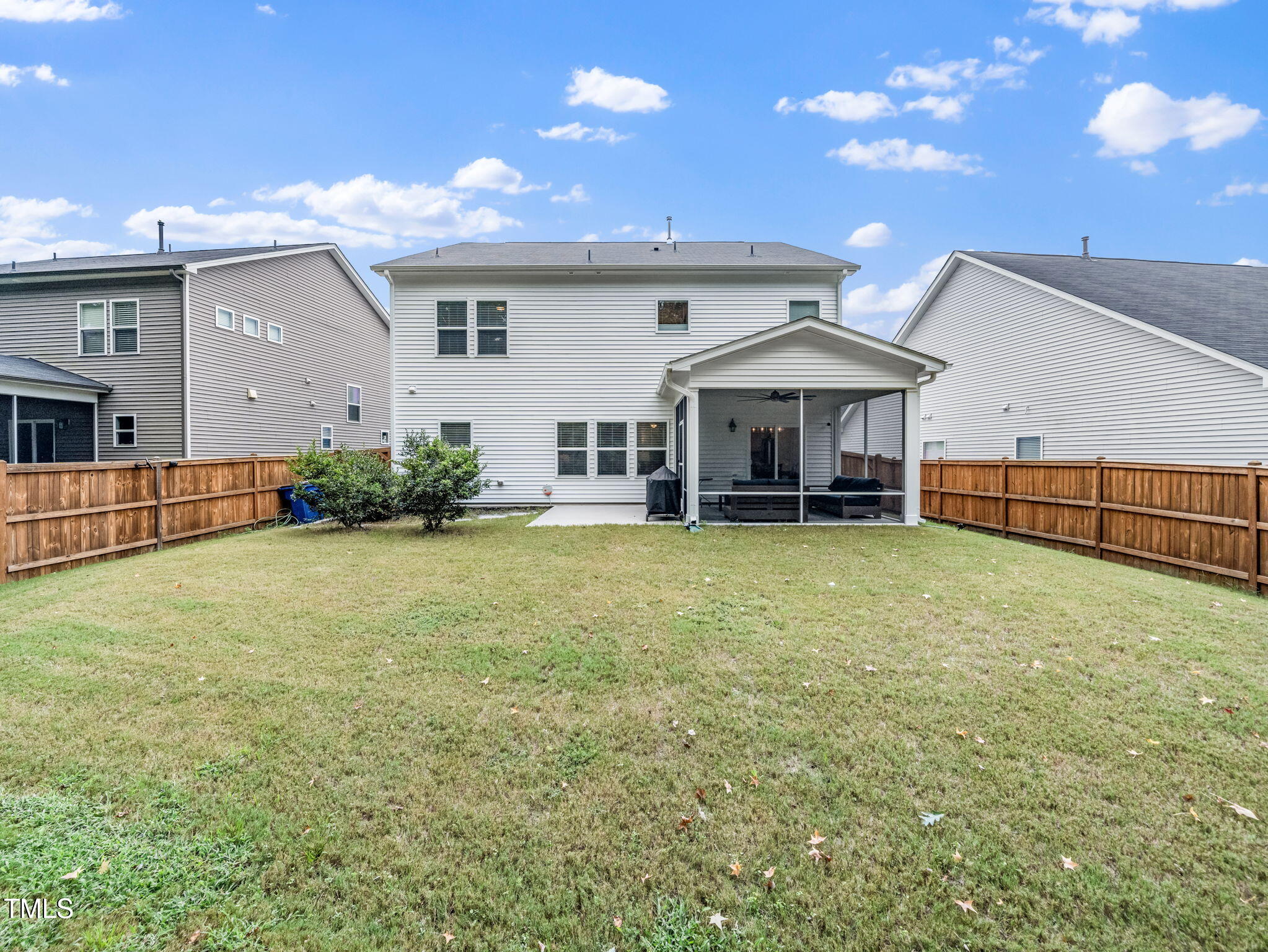 3213 Douglas Fir Road Raleigh, NC 27616 - Photo 32 of 44 a view of a house with backyard and porch