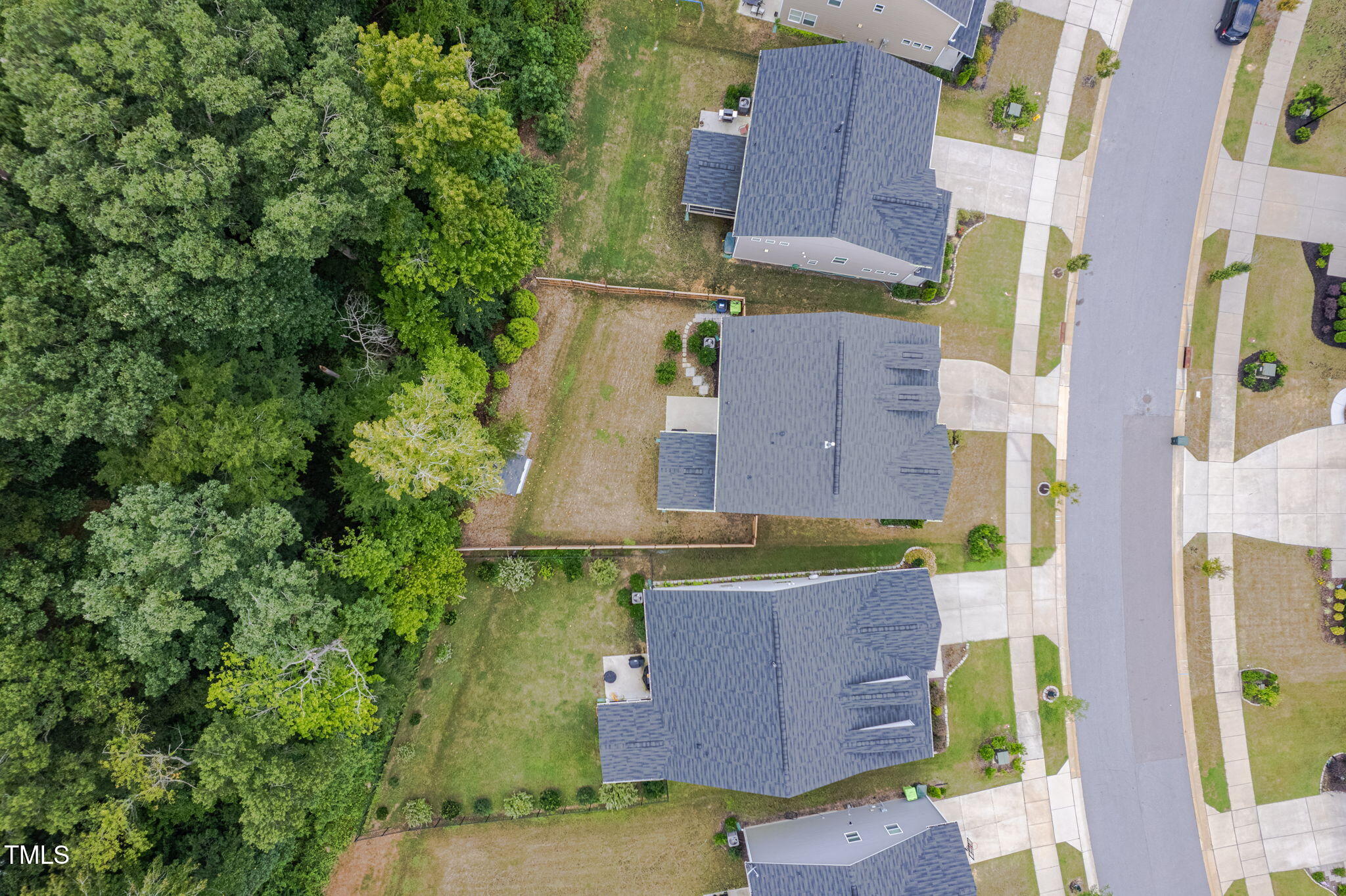 3213 Douglas Fir Road Raleigh, NC 27616 - Photo 35 of 44 an aerial view of residential houses with outdoor space