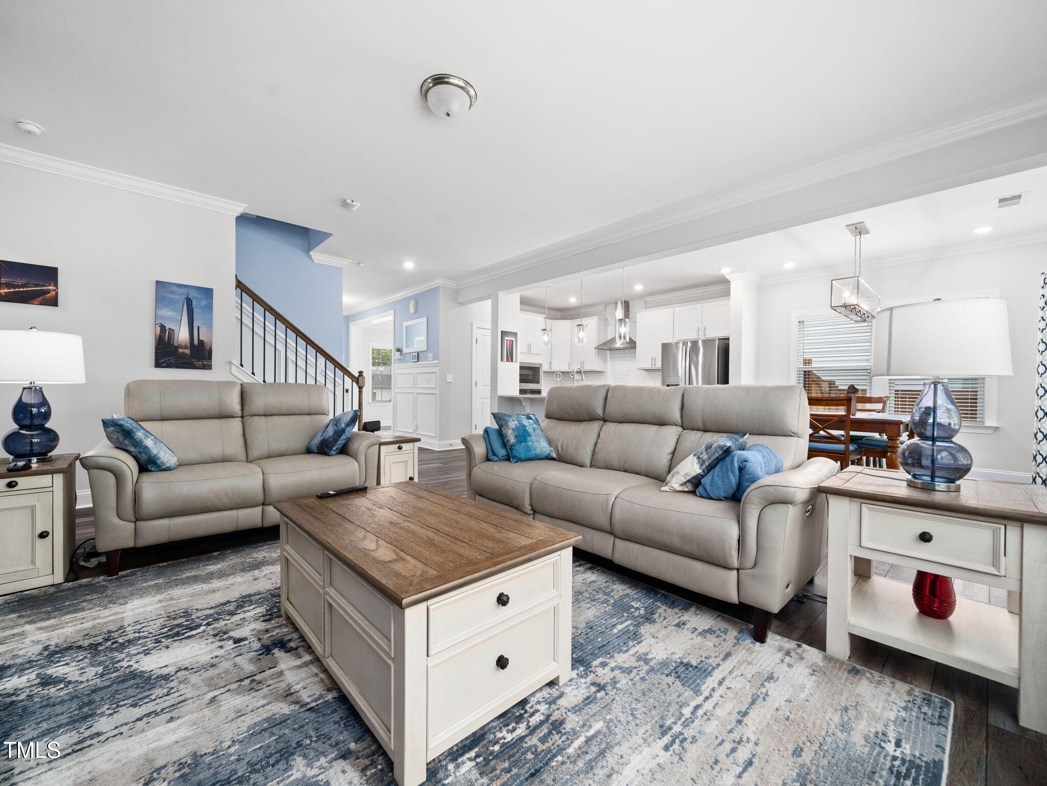 3213 Douglas Fir Road Raleigh, NC 27616 - Photo 10 of 44 a living room with furniture and a couch