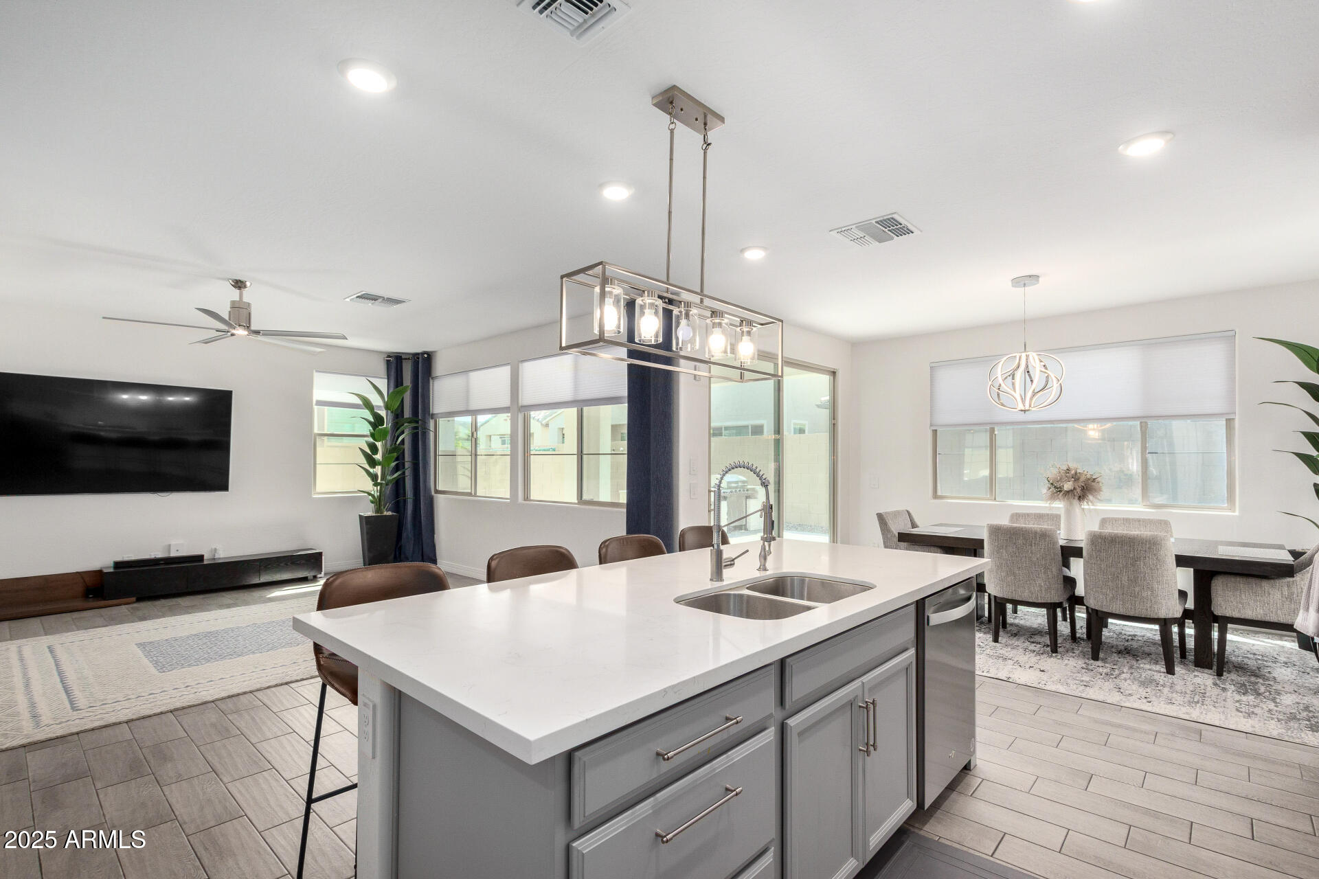 10029 East Tahoe Avenue Mesa, AZ 85212 - Photo 13 of 52 a kitchen with counter space and sink