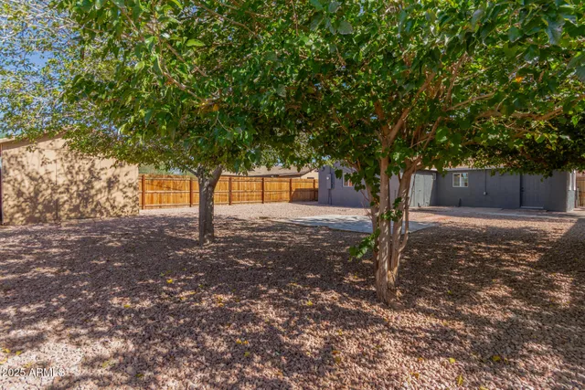 a house view with a outdoor space