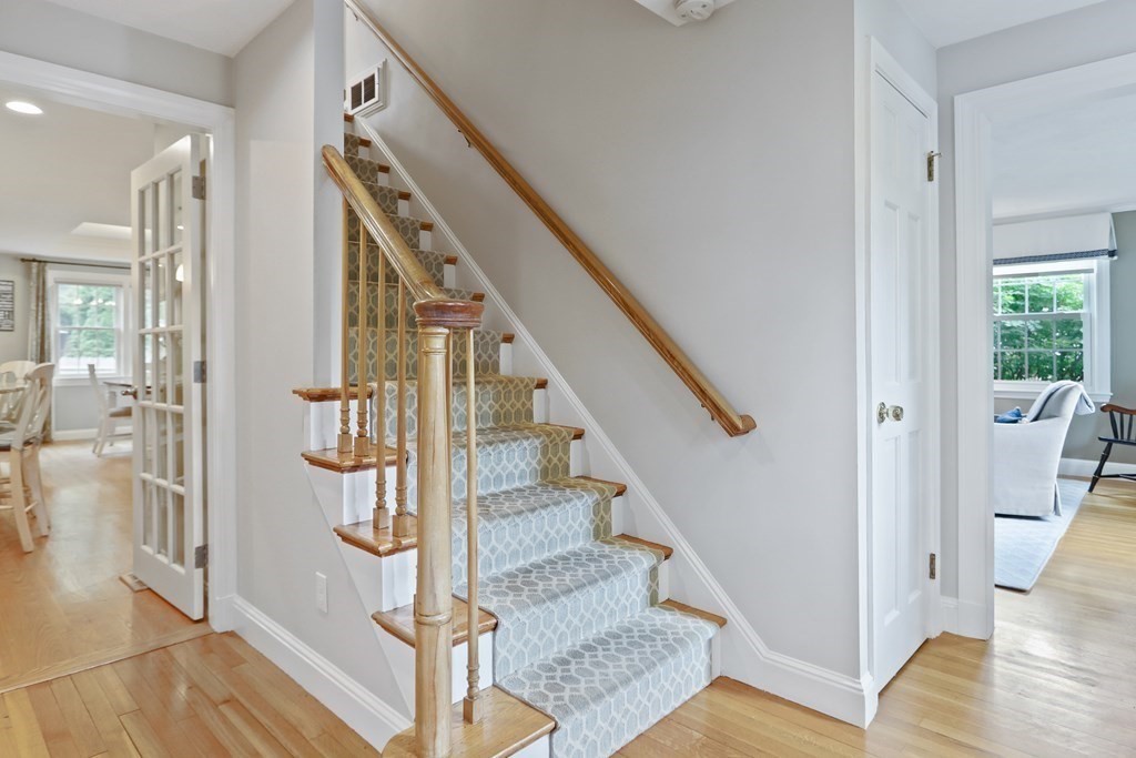 60 Colby Street Needham, MA 02492 - Photo 22 of 41 a view of entryway and hall with wooden floor