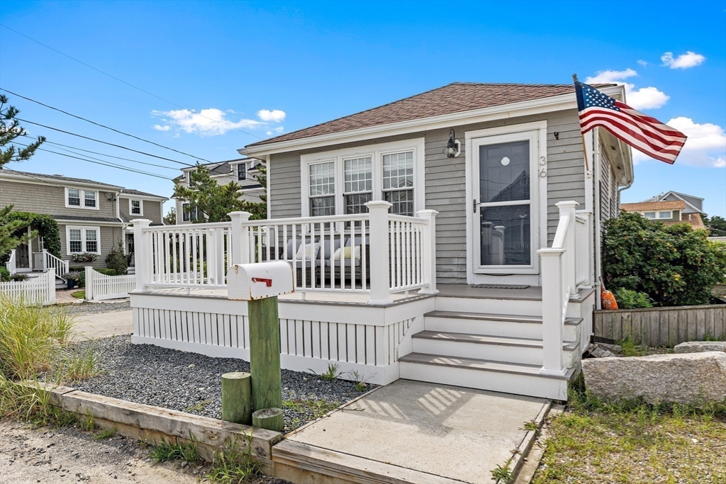 36 Ocean Road North Duxbury, MA 02332 - Photo 2 of 36 a view of a house with a small yard and wooden fence
