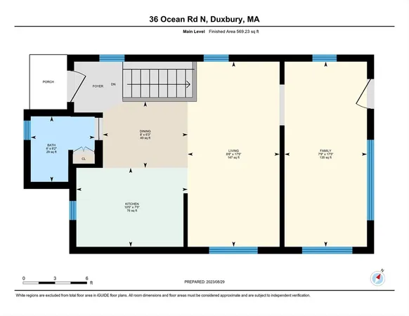$869,900 | 36 Ocean Road North, Duxbury, MA 02332