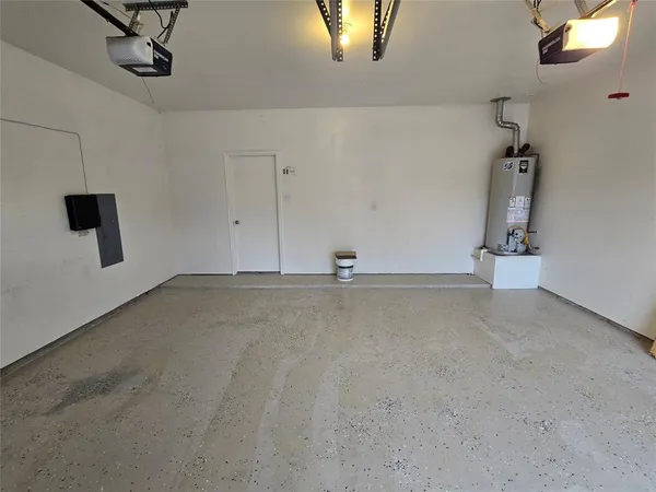 a brick house with a yard