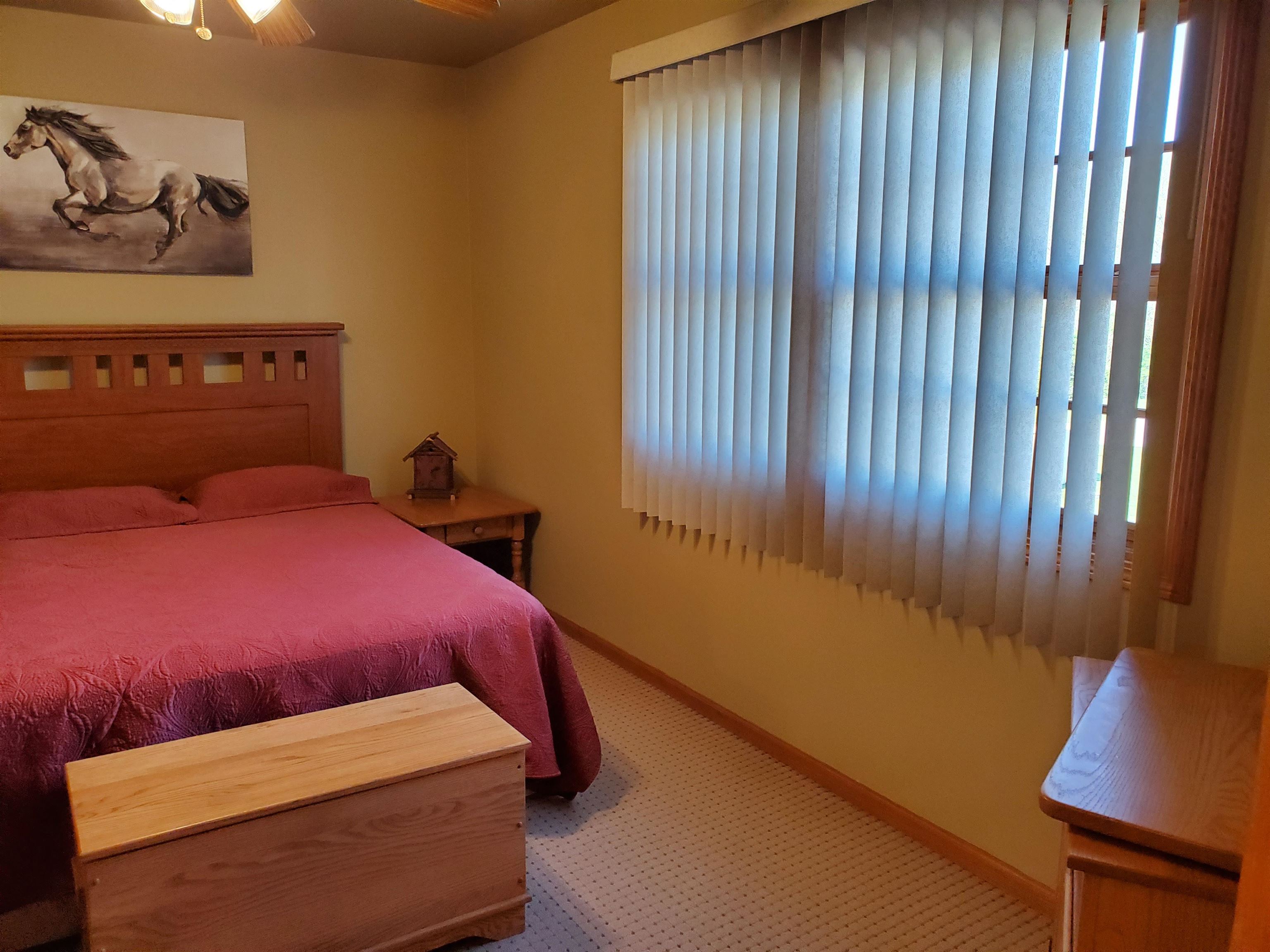 325 South Clark Street Utica, IL 61373 - Photo 19 of 28 a bedroom with a bed and a window