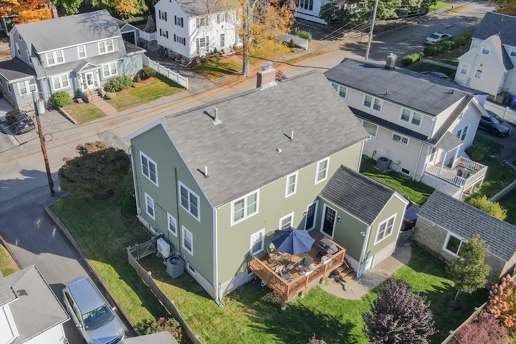 29 Governors Road Milton, MA 02186 - Photo 39 of 42 an aerial view of residential houses with outdoor space