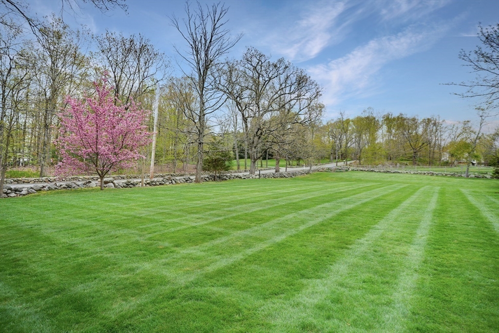 191 Claybrook Road Dover, MA 02030 - Photo 3 of 34 a backyard of a house with lots of green space