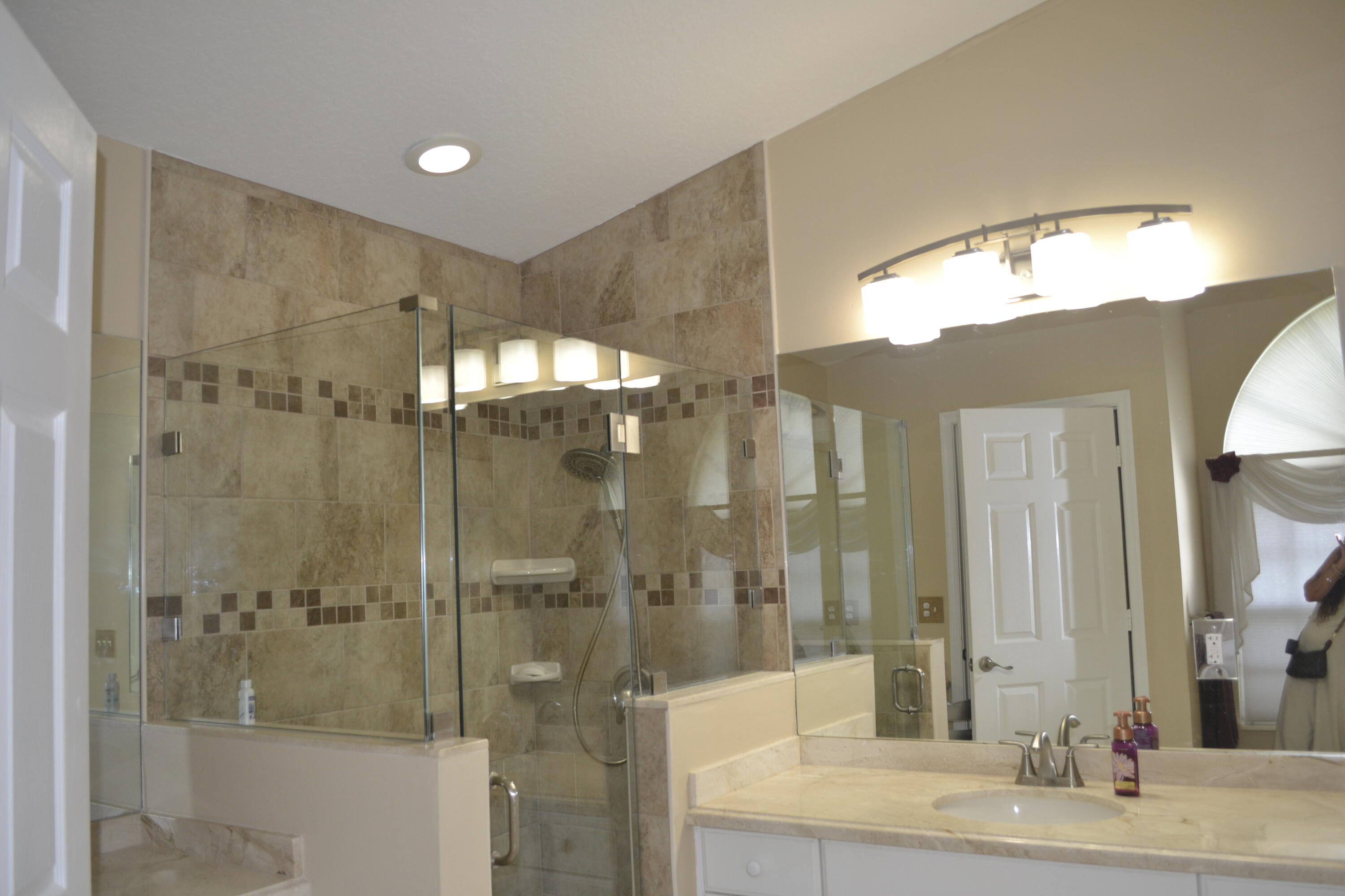 1104 Raintree Lane Wellington, FL 33414 - Photo 10 of 30 Master Shower & Dbl sinks