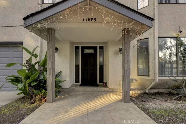 a view of a entryway door