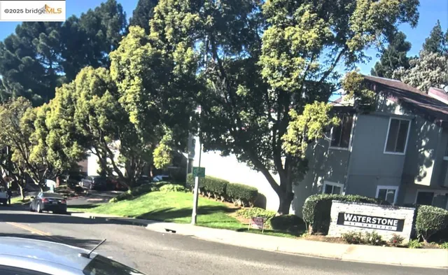 a view of street with houses