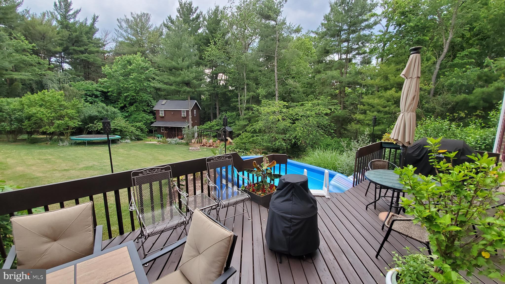 7529 Mapleville Road Boonsboro, MD 21713 - Photo 13 of 22 Pool...Deck...Beautiful views