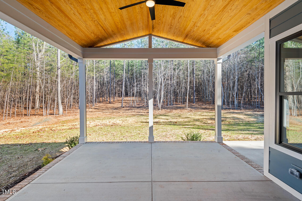 467 Terry Road Hillsborough, NC 27278 - Photo 12 of 46 467 Terry Rear Porch View2