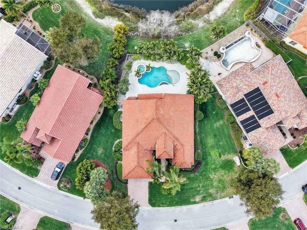 9241 Springview Loop Estero, FL 33928 - Photo 1 of 41 Drone / aerial view of a pool area