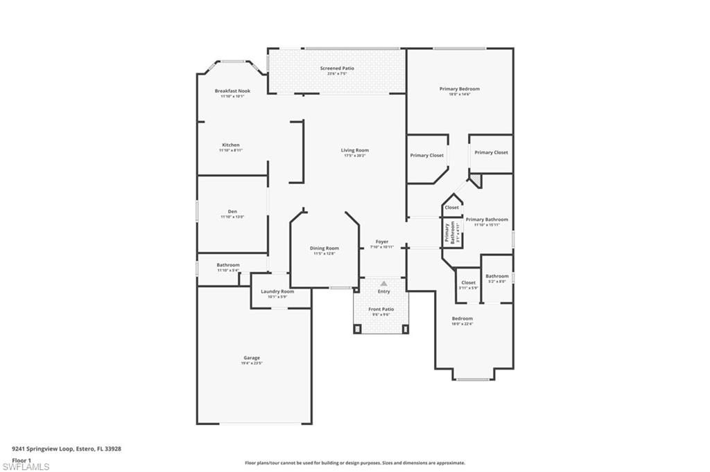 9241 Springview Loop Estero, FL 33928 - Photo 39 of 41 View of room layout