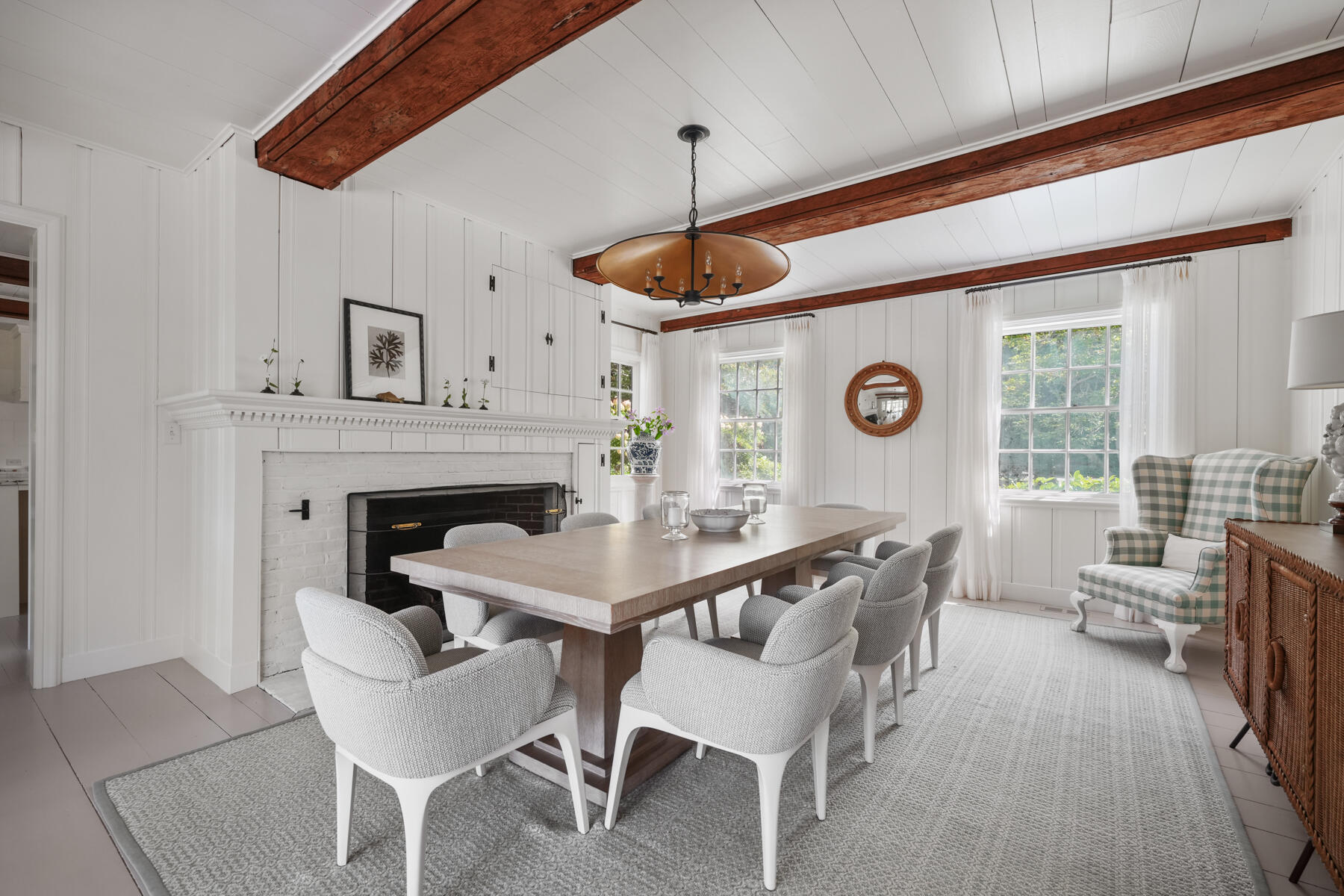 503 Sippewissett Road Falmouth, MA 02540 - Photo 13 of 45 a dining room with furniture and window