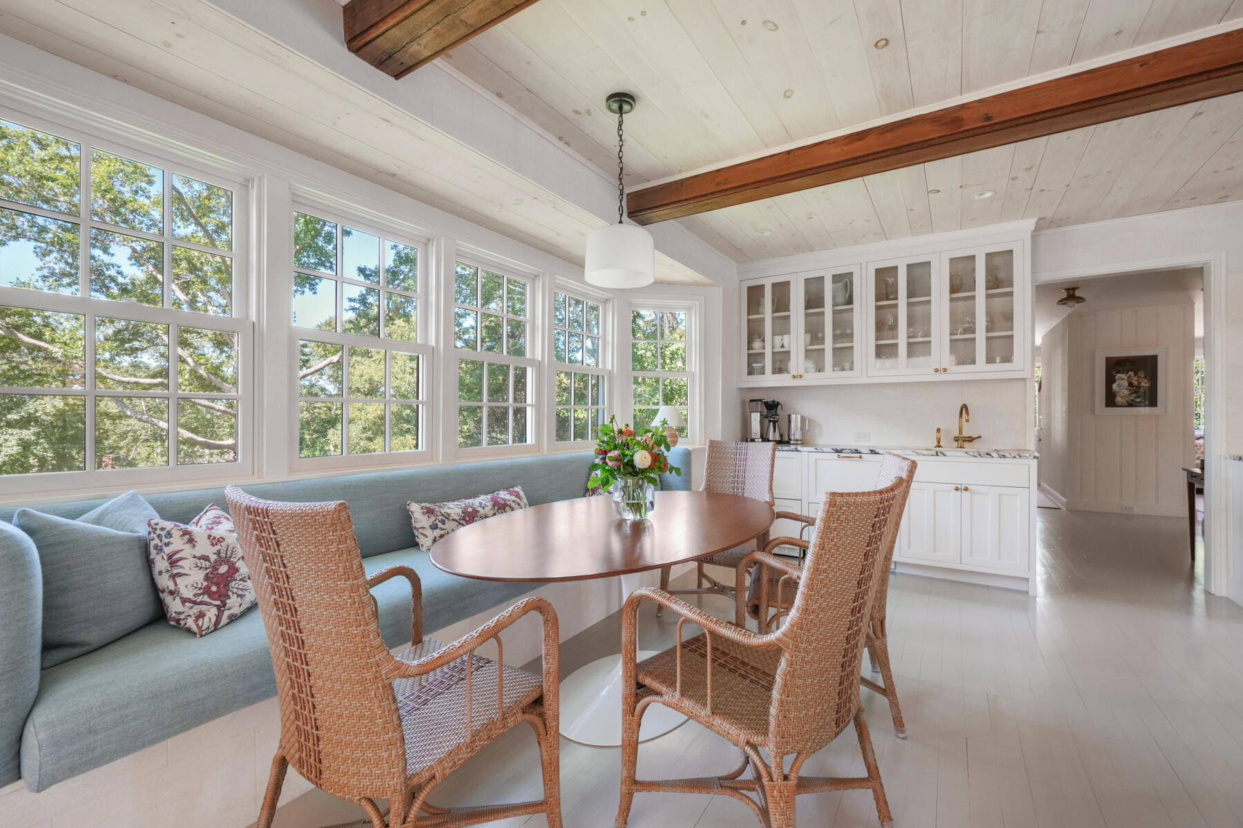 503 Sippewissett Road Falmouth, MA 02540 - Photo 22 of 45 a dining room with furniture and window