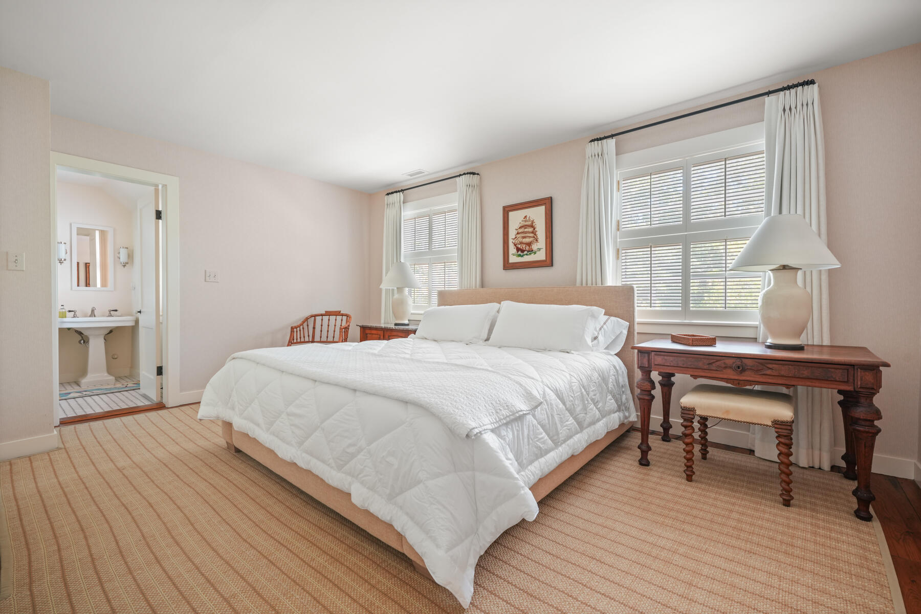 503 Sippewissett Road Falmouth, MA 02540 - Photo 29 of 45 a bedroom with a bed and a window