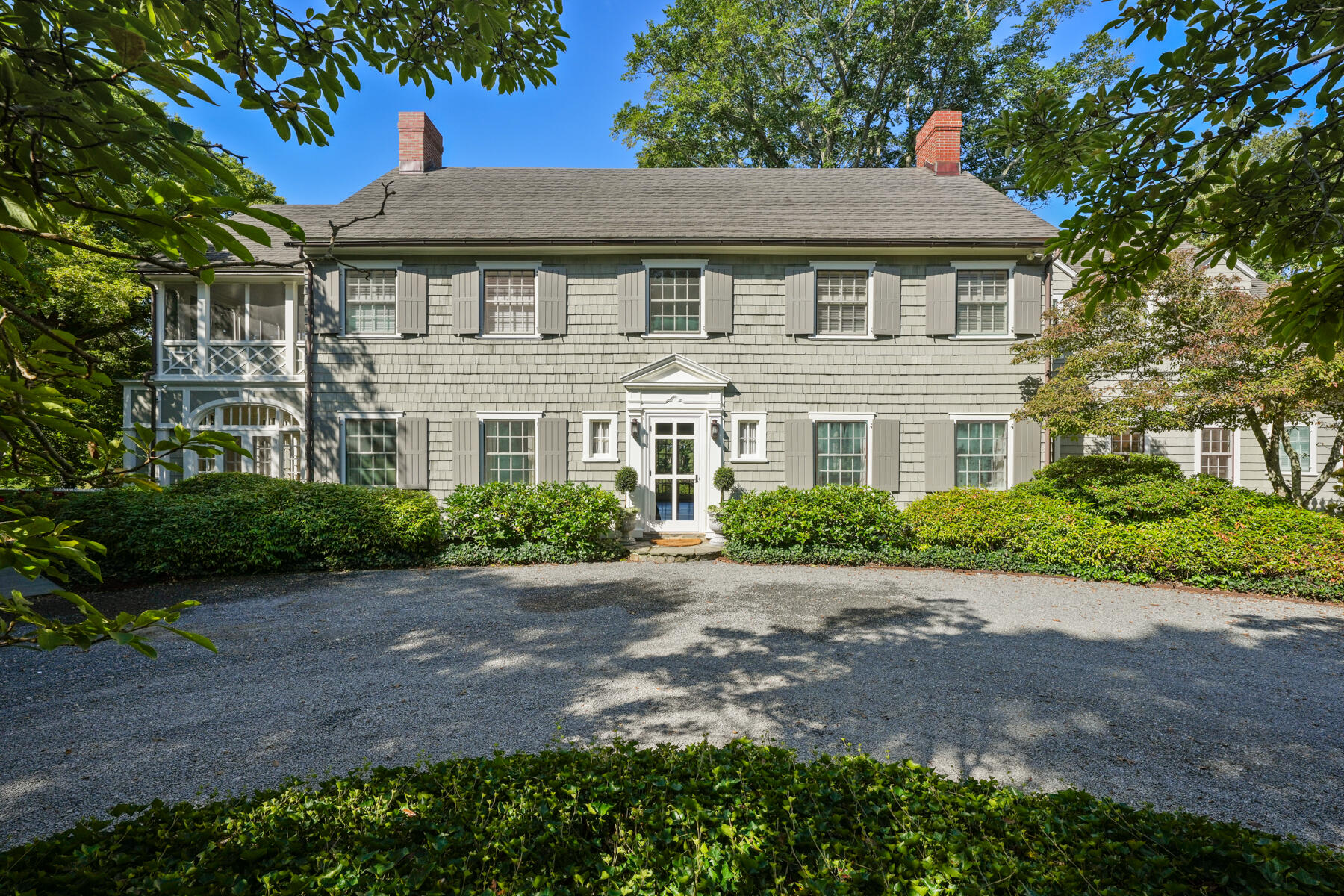 503 Sippewissett Road Falmouth, MA 02540 - Photo 7 of 45 a front view of a house with a garden