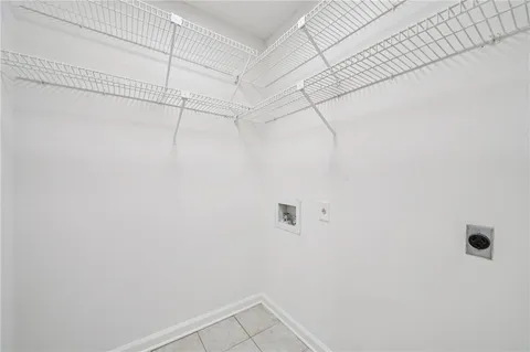 a view of a rack on the wall