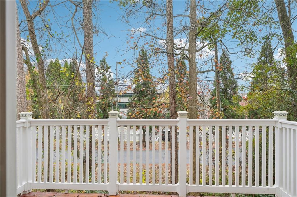 1750 Clairmont Road, Unit 8 Decatur, GA 30033 - Photo 24 of 28 a view of a wooden fence