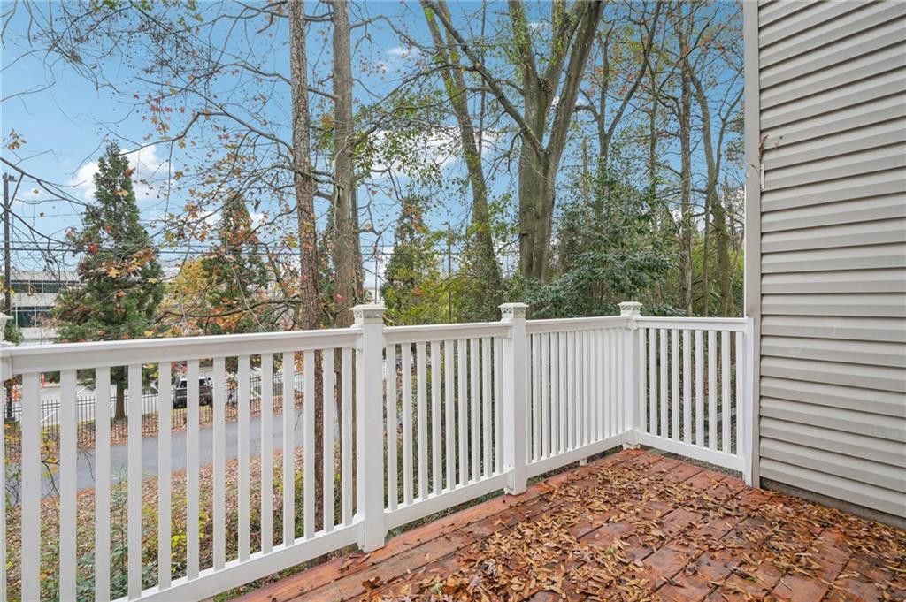 1750 Clairmont Road, Unit 8 Decatur, GA 30033 - Photo 25 of 28 a view of a wooden fence