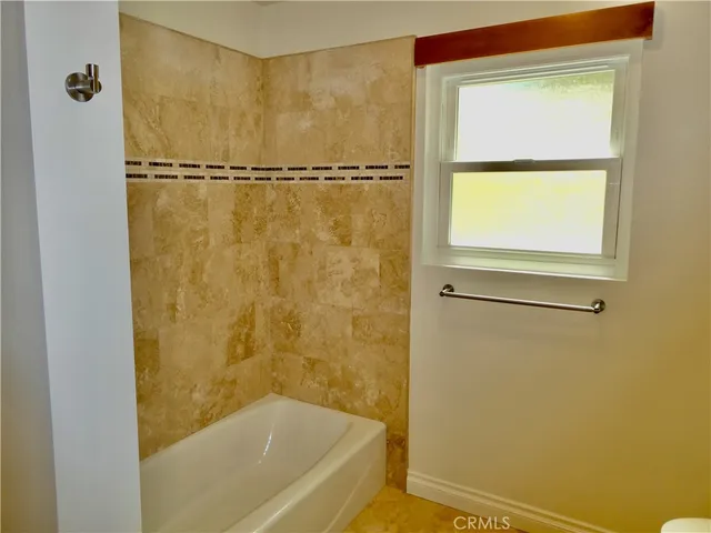 a view of a room with an empty space