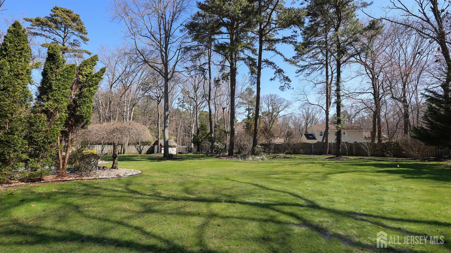 142 Monmouth Road Monroe Township, NJ 08831 - Photo 30 of 33 a backyard of a house with lots of green space
