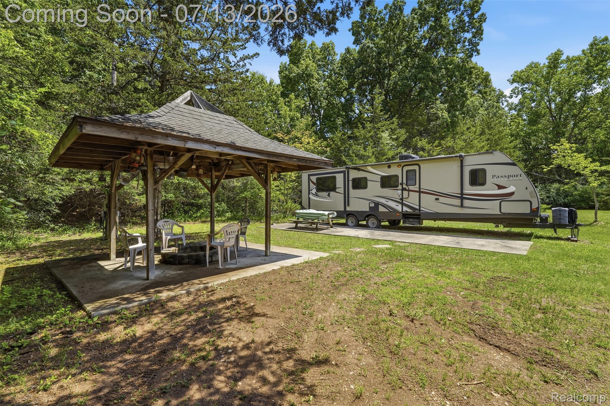 10525 Antcliff Road Brooklyn, MI 49230 - Photo 51 of 80 Custom built deer camp with 30AMP power