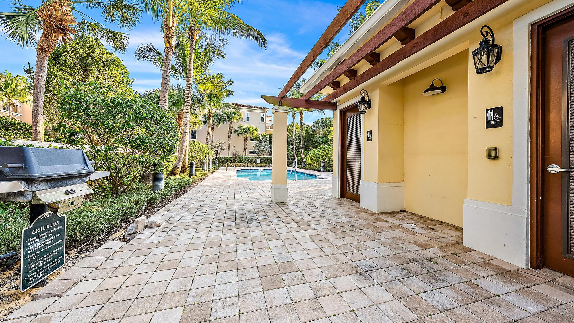 3770 County Line Road, Unit C6 Tequesta, FL 33469 - Photo 14 of 33 a porch with seating space