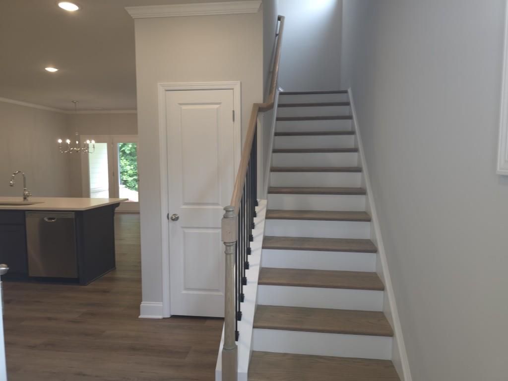 4240 Cavalier Way Duluth, GA 30097 - Photo 15 of 46 a view of entryway and hall with wooden floor