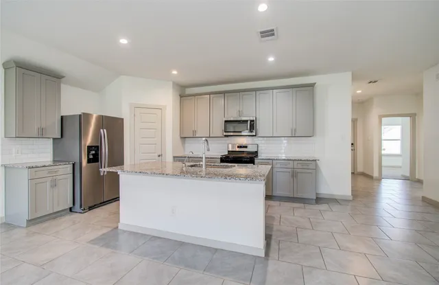 an empty room with a empty space