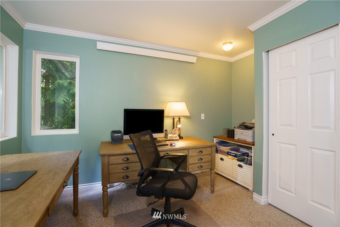 1230 Cedar Circle Langley, WA 98260 - Photo 22 of 39 a view of a workspace with furniture and a window